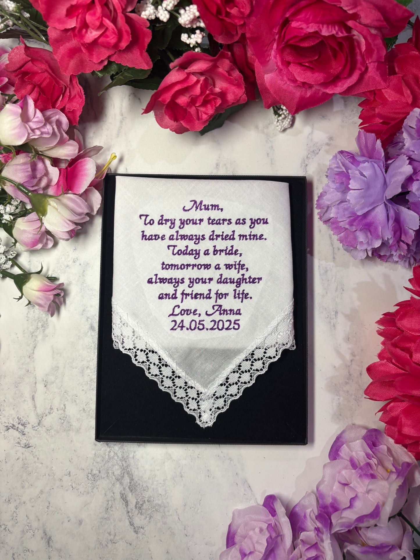 Father of the bride handkerchief