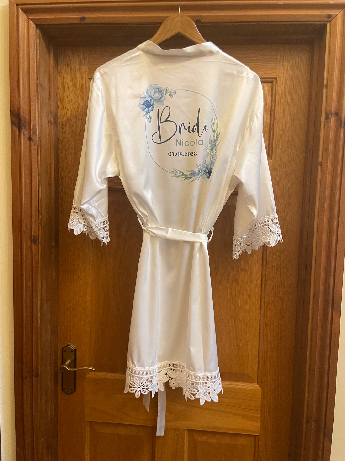 Personalised Bridal Robe