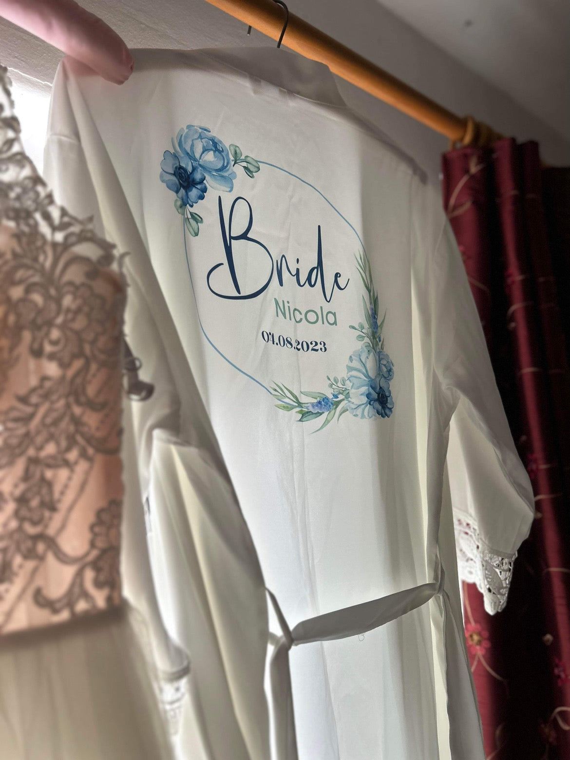 Personalised Bridal Robe